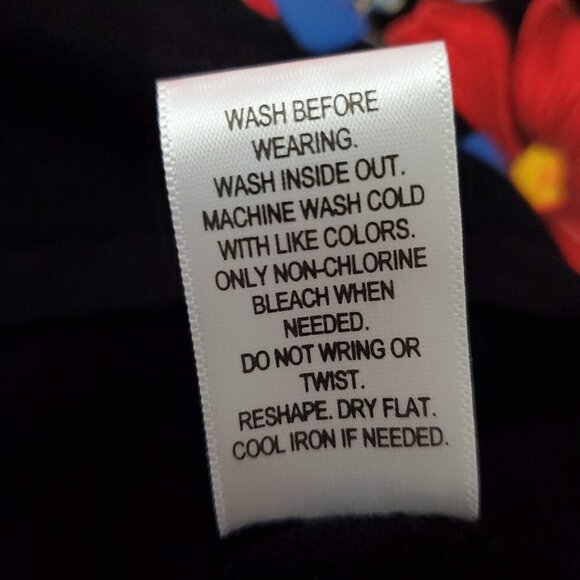 💥181 Emily Daniels Floral Lightweight Black Sweater - Picture 8 of 10